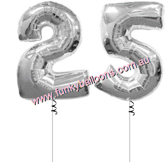(image for) 25 Supershape Numbers (Silver)