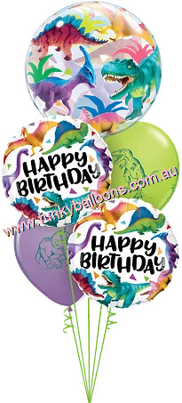 (image for) Dinosaur Bubble Birthday Bouquet - Click Image to Close