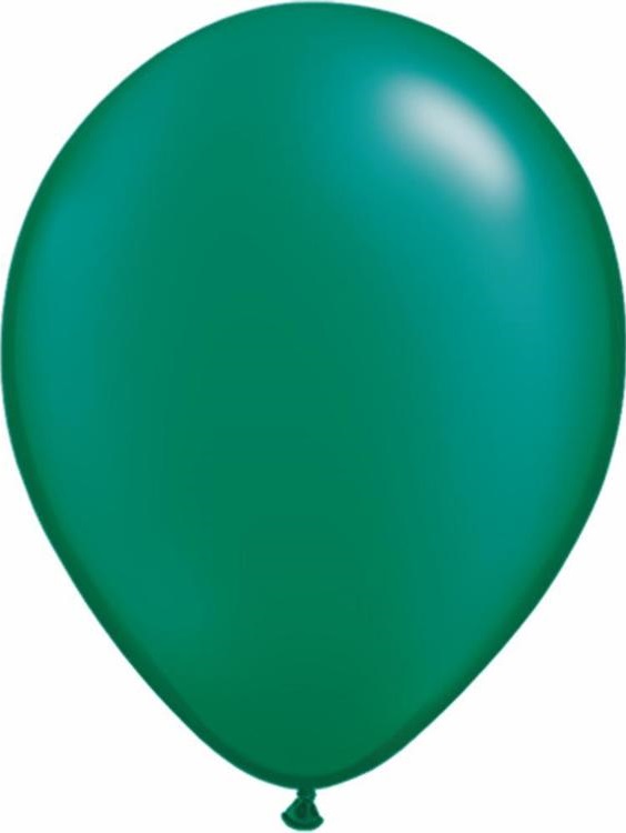 (image for) Emerald Green Latex Balloon (Float Time 3+ Days)