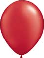 (image for) Ruby Red Latex Balloon (Float Time 3+ Days) - Click Image to Close