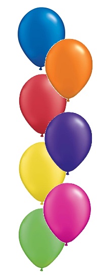(image for) 7 Balloon Floor Bunch (Float Time 3 Days) - Click Image to Close