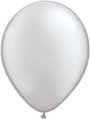 (image for) Silver Latex Balloon (Float Time 3+ Days) - Click Image to Close