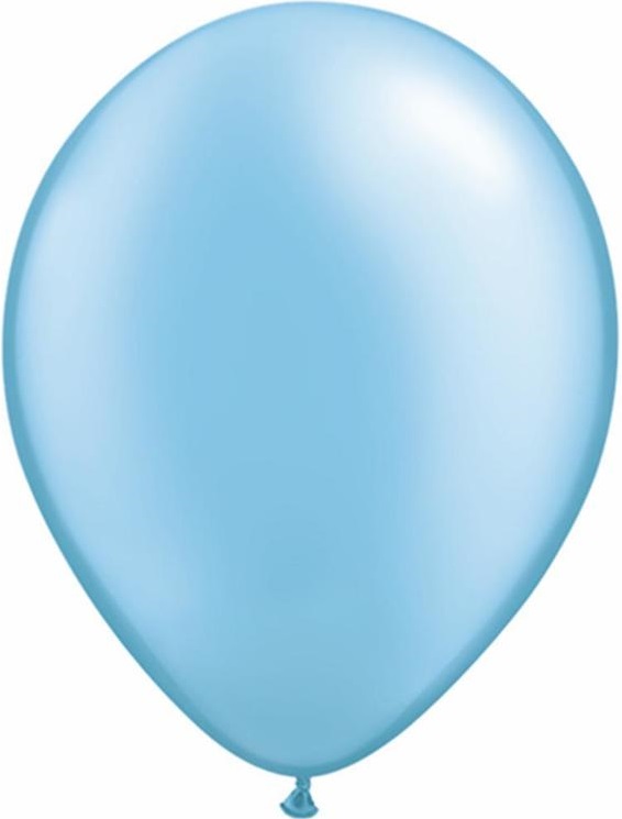 (image for) Azure Blue Latex Balloon (Float Time 3+ Days) - Click Image to Close