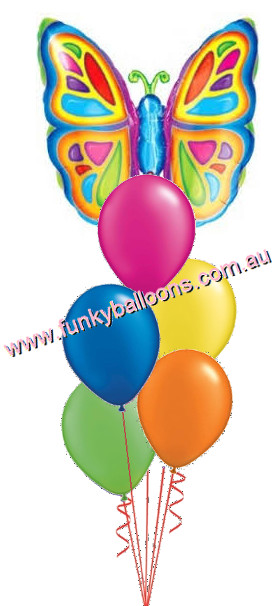 (image for) Butterfly Balloon Bouquet