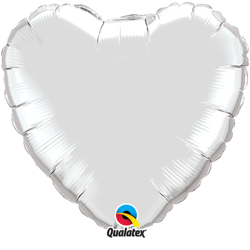 (image for) Silver Heart Foil